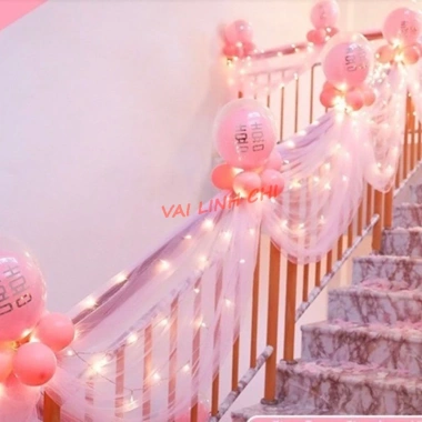 Vải voan lưới tutu trắng mềm mại khổ 1.7m - Dùng làm background chụp ảnh, trang trí sinh nhật, giá ưu đãi 14.524 VND 6