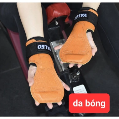 VALEO Găng Tay Da Bò Chính Hãng Lifting Grip Gym, Lót Tay & Kéo Lưng 168.000 VND