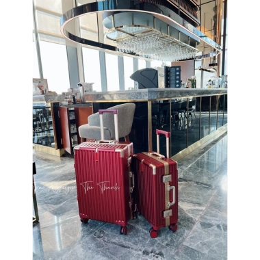 Vali 36 inch khung nhôm vàng 18k, khóa sập cao cấp, chống vỡ-trộm, size 20-24 inch, bảo hành trọn đời 1.799.000₫ 5