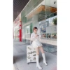 Vali Adidas Grafity Suitcase Cream Trắng Kem 20/24/28 - Khung nhôm, khóa TSA bảo mật 2