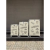 Vali Adidas Grafity Suitcase Cream Trắng Kem 20/24/28 - Khung nhôm, khóa TSA bảo mật 3