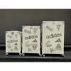 Vali Adidas Grafity Suitcase Cream Trắng Kem 20/24/28 - Khung nhôm, khóa TSA bảo mật 8