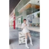 Vali Adidas Grafity Suitcase Cream Trắng Kem 20/24/28 - Khung nhôm, khóa TSA bảo mật 10