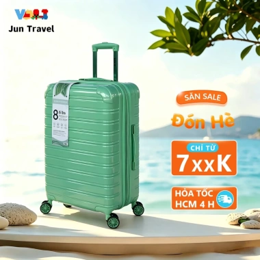 Vali đa năng bánh xe 4 bánh, im lặng, mật khẩu, lên máy bay - Giá chỉ 359.000 VNĐ