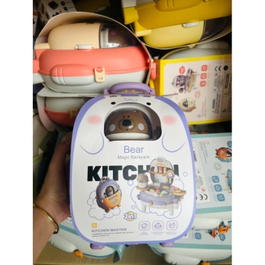 Vali Đồ Chơi Hướng Nghiệp Cao Cấp + Balo Picnic Nấu Ăn, Bộ Đất Nặn, Trang Điểm, Khoa Học, Bác Sỹ – Giá Chỉ 150.000