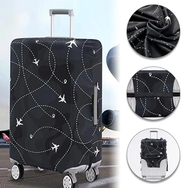 Vali Du Lịch 18-32 Inch Bao Hành Lý Vải Co Giãn và Vỏ Bảo Vệ - Dòng Văn Bản 85.320₫