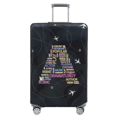 Vali Du Lịch 18-32 Inch Bao Hành Lý Vải Co Giãn và Vỏ Bảo Vệ - Dòng Văn Bản 85.320₫
