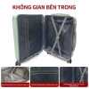 Vali du lịch 20L size 24x20 - Nhựa ABS, bo góc kim loại, giảm còn 329.000₫ 5