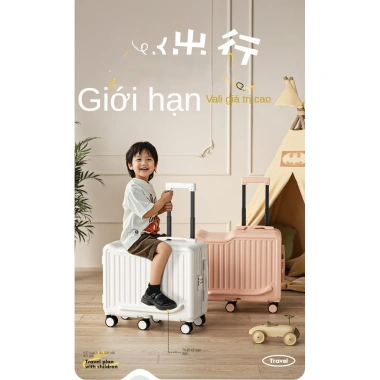Vali du lịch 360 kéo, đẩy, ngồi được - Siêu bền, chắc chắn, giá ưu đãi 920.080 VND 5