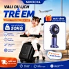 Vali du lịch bé ngồi sân bay, valy xe kéo có ghế khóa, giá ưu đãi 2.25 triệu