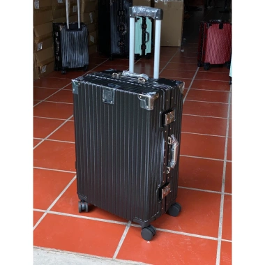 Vali du lịch cao cấp khung nhôm khóa sập 20/24/28 inch bịt góc Giá 355.000 VND