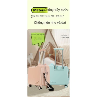 Vali du lịch mini 18 inch bánh xe quay êm lặng, dễ thương cho mọi lứa tuổi, giá ưu đãi 780.000 VND 4 Vali du lịch mini 18 inch bánh xe quay êm lặng, dễ thương cho mọi lứa tuổi, giá ưu đãi 780.000 VND 4