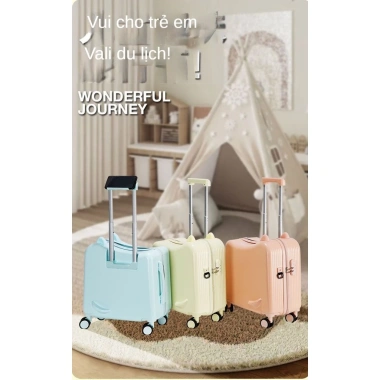 Vali du lịch mini 18 inch bánh xe quay êm lặng, dễ thương cho mọi lứa tuổi, giá ưu đãi 780.000 VND 9 Vali du lịch mini 18 inch bánh xe quay êm lặng, dễ thương cho mọi lứa tuổi, giá ưu đãi 780.000 VND 9