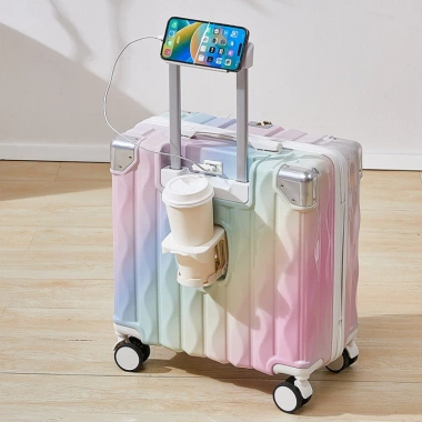Vali du lịch size18 đa năng kéo thời trang Cao Cấp 40x45x21cm Giá 349.000₫