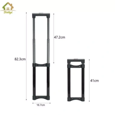Vali du lịch thay thế tay cầm kính thiên văn, thanh kéo kim loại 82cm - Giá 160.920đ