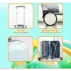 Vali du lịch trẻ em size 18 đa màu sắc, chất liệu chắc chắn bền đẹp, chỉ 496k 8