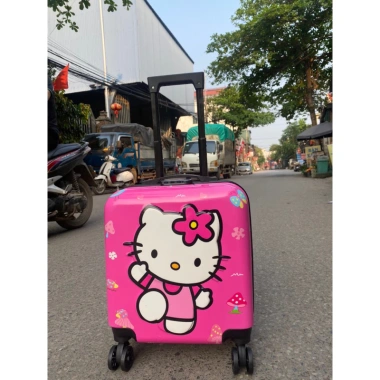 Vali du lịch trẻ em size 20 họa tiết nổi, khóa chống trộm, chắc bền đẹp - Journey giảm còn 250.000đ