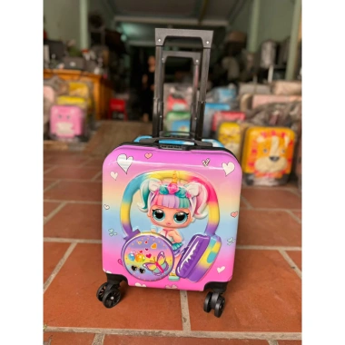 Vali du lịch trẻ em size 20 họa tiết nổi, khóa chống trộm, chắc bền đẹp - Journey giảm còn 250.000đ