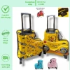 Vali du lịch trẻ em Vịt ngồi Yellow Buck Y Duck 22 Nhựa ABS chịu va đạp không vỡ
