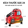 Vali du lịch trẻ em Vịt ngồi Yellow Buck Y Duck 22 Nhựa ABS chịu va đạp không vỡ 6
