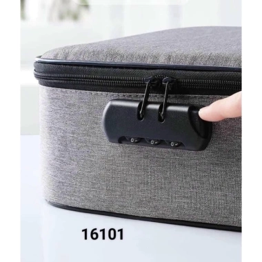 Vali Đựng Tài Liệu 3 Ngăn Khoá Bảo Mật - Túi Hồ Sơ Gia Đình, Giá Ưu Đãi 89.000đ 7