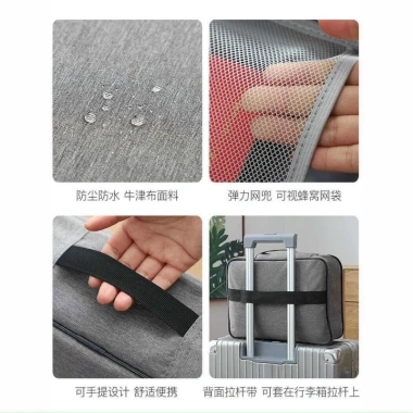 Vali Đựng Tài Liệu 3 Ngăn Khoá Bảo Mật - Túi Hồ Sơ Gia Đình, Giá Ưu Đãi 89.000đ 8