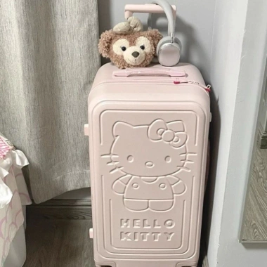 Vali HelloKitty chính hãng, chung hành lý nữ sinh viên, màu hồng dễ thương, kéo hộp KT mèo - Giá ưu đãi 2.449.020₫