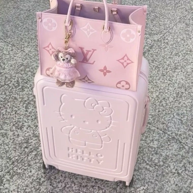 Vali HelloKitty chính hãng, chung hành lý nữ sinh viên, màu hồng dễ thương, kéo hộp KT mèo - Giá ưu đãi 2.449.020₫