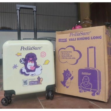 Vali kéo 18 inch cho bé - Mã khóa an toàn, giảm giá 20% chỉ 189.000đ, phù hợp đi học và du lịch