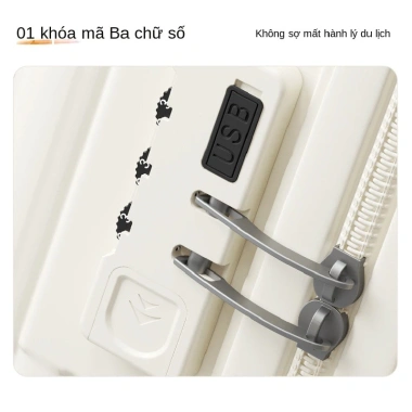 Vali kéo 20 inch cho bé - Ngồi, đẩy, lên máy bay, Thần khí du lịch giảm giá 22%