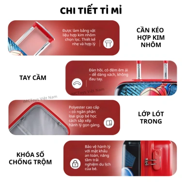 Vali kéo du lịch bé 16-20 inch Marvel Mesuca Spider-Man giảm giá 1.260.000₫ 7 Vali kéo du lịch bé 16-20 inch Marvel Mesuca Spider-Man giảm giá 1.260.000₫ 7
