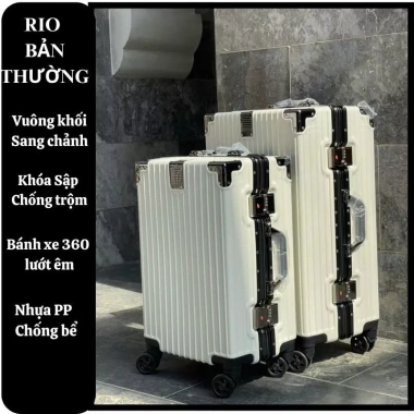 Vali kéo du lịch Rio nhôm, khóa mã số, cổng USB, size 20-28, chỉ 399k - sinh viên du học 2 Vali kéo du lịch Rio nhôm, khóa mã số, cổng USB, size 20-28, chỉ 399k - sinh viên du học 2
