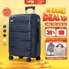 Vali Kéo Du Lịch VALINY VNY06 2 Size 20-24inch Nhựa PP Dẻo Bảo Hành Trọn Đời