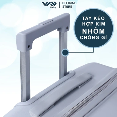 Vali Kéo Du Lịch VALINY VNY06 2 Size 20-24inch Nhựa PP Dẻo Bảo Hành Trọn Đời
