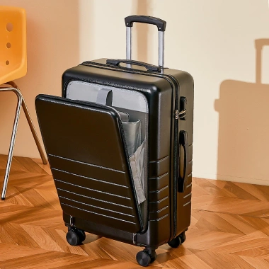 Vali kéo mở nắp trước 20-24 inch mật mã, xoay 360, tách khô ướt, dung lượng lớn - Giá 957.000 10 Vali kéo mở nắp trước 20-24 inch mật mã, xoay 360, tách khô ướt, dung lượng lớn - Giá 957.000 10