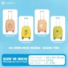 Vali kéo nhựa Hùng Phát Pika 876 - Đáng yêu, khoang rộng, 360 độ, bền chắc, phù hợp cho bé - 546k 4