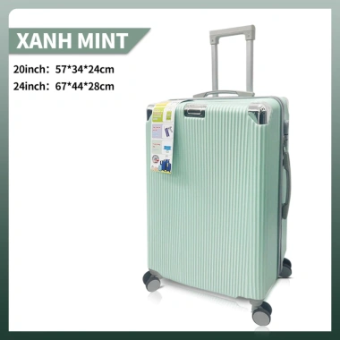 Vali kéo Sài Gòn hỏa tốc 24 inch Siêu bền, chống vỡ, chống nước - 259.000₫
