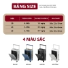 Vali khoá sập 24 inch TRESETTE nhôm kèm ổ sạc móc treo đồ nhập khẩu Hàn Quốc 5