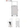 Vali khoá sập 24 inch TRESETTE nhôm kèm ổ sạc móc treo đồ nhập khẩu Hàn Quốc 10