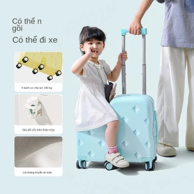 Vali mẹ con 20 inch kéo đẩy, lên máy bay, cho bé trai & bé gái – 1,114,200₫