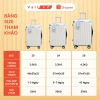 Vali nhôm 20/24 - Bịt 4 góc, chống va đập, Valiliz TSG7, BH 5 năm, giảm 22% còn 398.000₫ 2