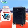 Vali nhựa cao cấp TRIP P806 24 inch ký gửi 20kg, tặng túi đựng giày và thẻ TAG, bảo hành 5 năm - 749.000₫