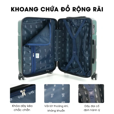 Vali nhựa cao cấp TRIP P806 24 inch ký gửi 20kg, tặng túi đựng giày và thẻ TAG, bảo hành 5 năm - 749.000₫ 9 Vali nhựa cao cấp TRIP P806 24 inch ký gửi 20kg, tặng túi đựng giày và thẻ TAG, bảo hành 5 năm - 749.000₫ 9