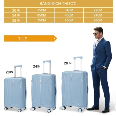 Vali Nhựa Dẻo PP NiceVilla – Chống Va Đập, Chống Bể Vỡ, Giá chỉ 495.000đ 5