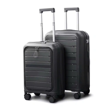 Vali nhựa PP doanh nhân chống va đập, ngăn laptop 20-24 inch bảo hành trọn đời - 850k 7
