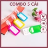Vali Tag Thẻ Tên Treo Hành Lý Du Lịch - Dây Đeo An Toàn, Chống Thất Lạc, Bảo Vệ Hành Lý, Giá Chỉ 8.000đ