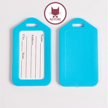 Vali Tag Thẻ Tên Treo Hành Lý Du Lịch - Dây Đeo An Toàn, Chống Thất Lạc, Bảo Vệ Hành Lý, Giá Chỉ 8.000đ