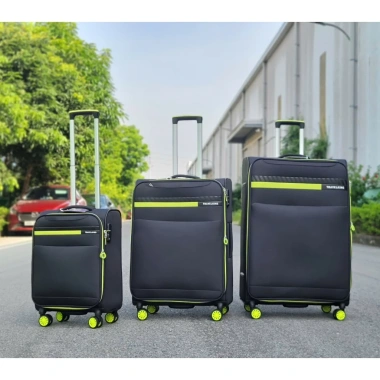 Vali Travelking 038 Siêu Nhẹ Vải Dù Chống Nước Bảo Hành Trọn Đời Size 32 Cao Cấp