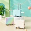 Vali trẻ em 2.025 mẫu mới 20inch có thể ngồi và đi hộp mật khẩu cho học sinh nam nữ - Giá ưu đãi 918.000đ