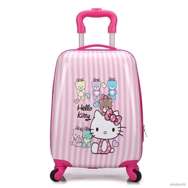 Vali trẻ em hình mèo Kitty size 18 inch 2 mặt du lịch, giảm giá còn 319.000 VNĐ